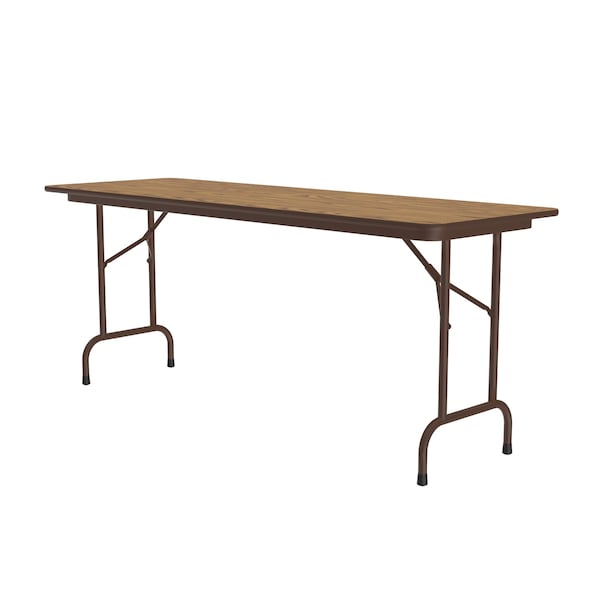 CF Melamine Folding Tables 24x96  Medium Oak